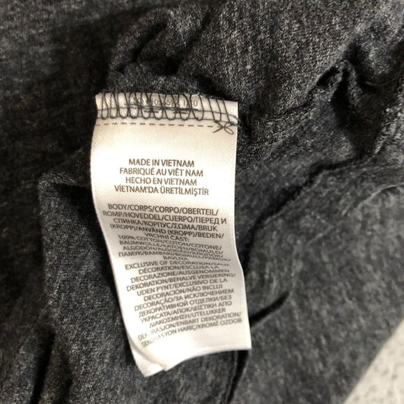 Polo Ralph Lauren Shirt Mens Large Dark Gray Classic Fit Tee Pony Logo Pocket - Picture 4 of 7